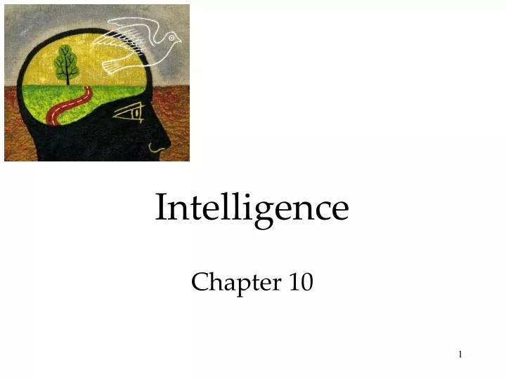 intelligence chapter 10