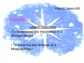 Mosque/Masjid