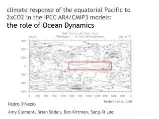 climate response of the equatorial Pacific to 2xCO2 in the IPCC AR4/CMIP3 models: