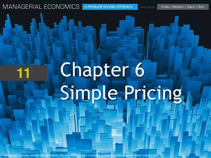 chapter 6 simple pricing