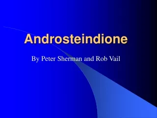 Androsteindione