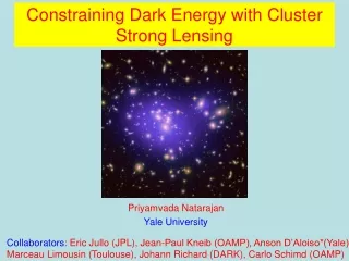 Constraining Dark Energy with Cluster Strong Lensing