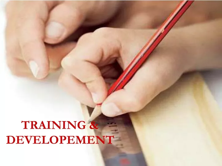 training developement