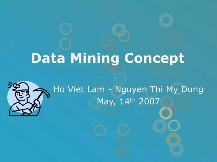 data mining concept