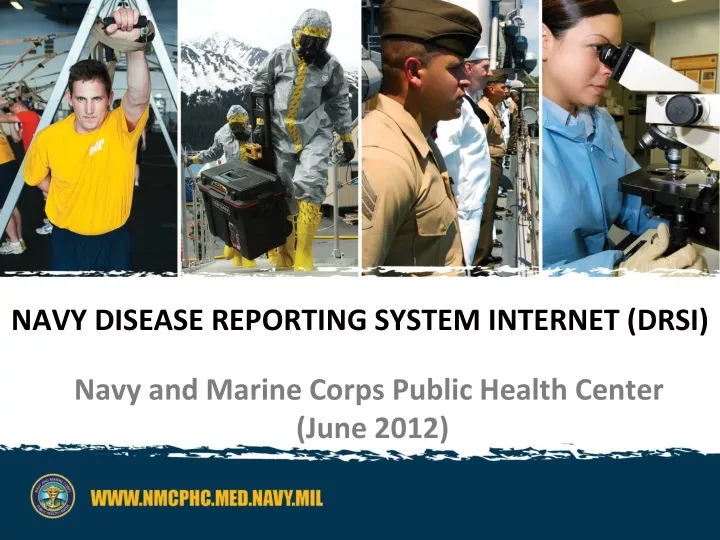 navy disease reporting system internet drsi