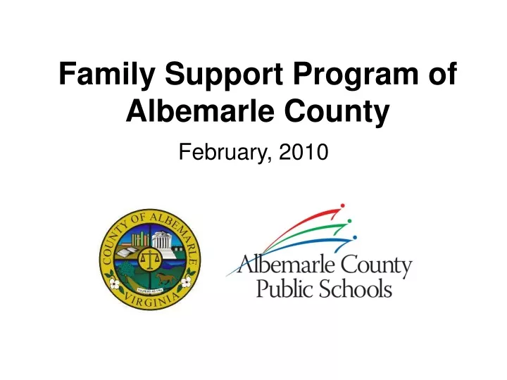 family support program of albemarle county