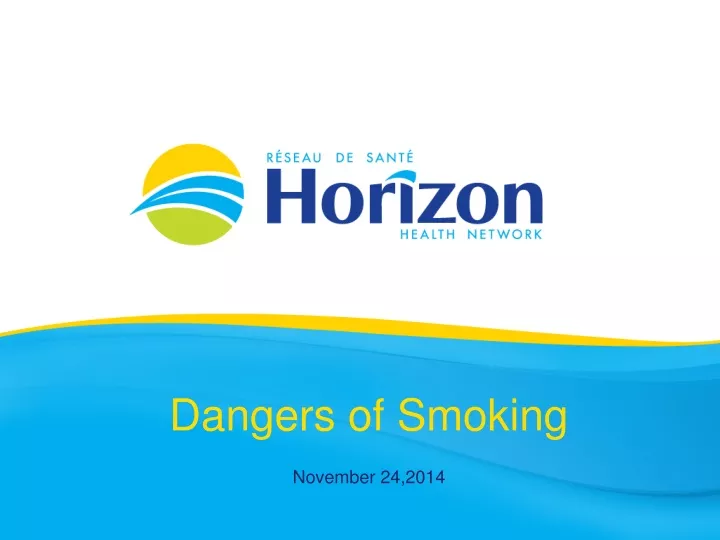 dangers of smoking