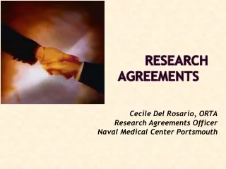 RESEARCH AGREEMENTS