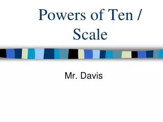 Powers of Ten / Scale