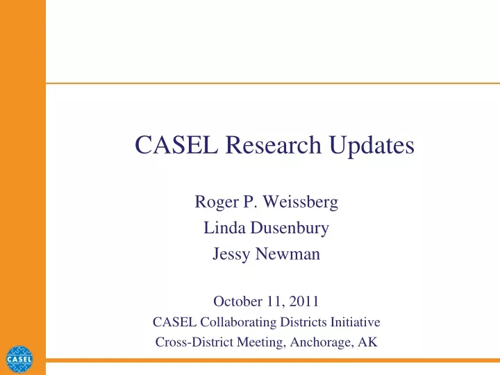 casel research updates