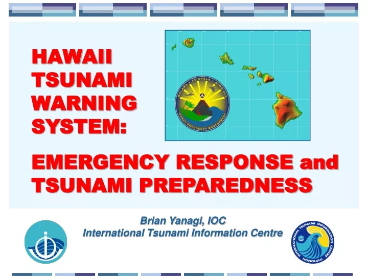 hawaii tsunami warning system emergency response