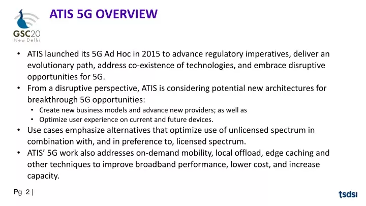 atis 5g overview