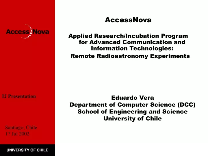 accessnova applied research incubation program