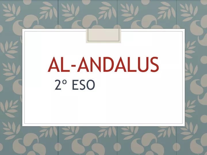 al andalus