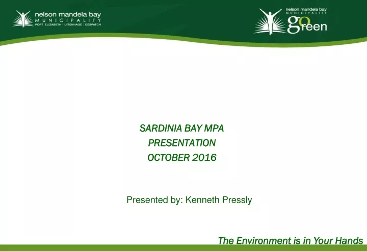 sardinia bay mpa presentation october 2016