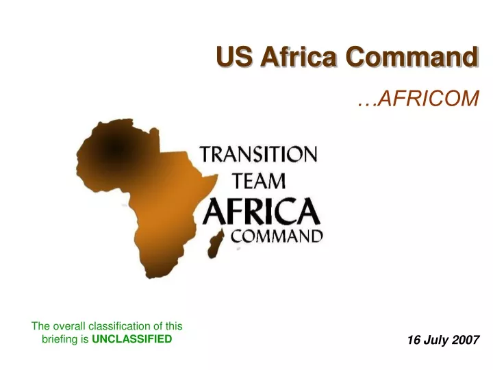 us africa command