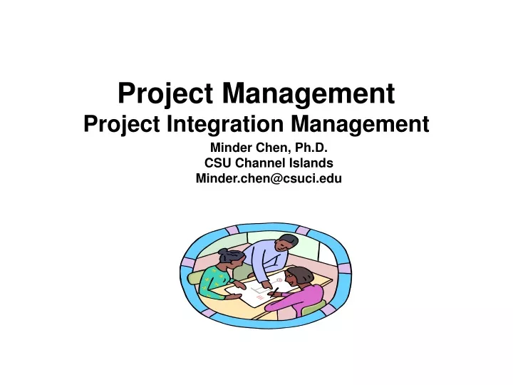 project management project integration management