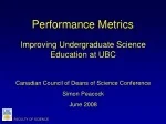 Performance Metrics - slide 1