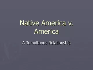Native America v. America