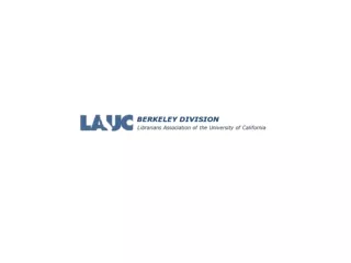 Volumes held at UC Berkeley 2010 - 2011