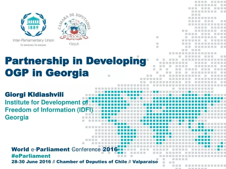 partnership in developing ogp in georgia giorgi