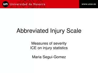 Abbreviated Injury Scale