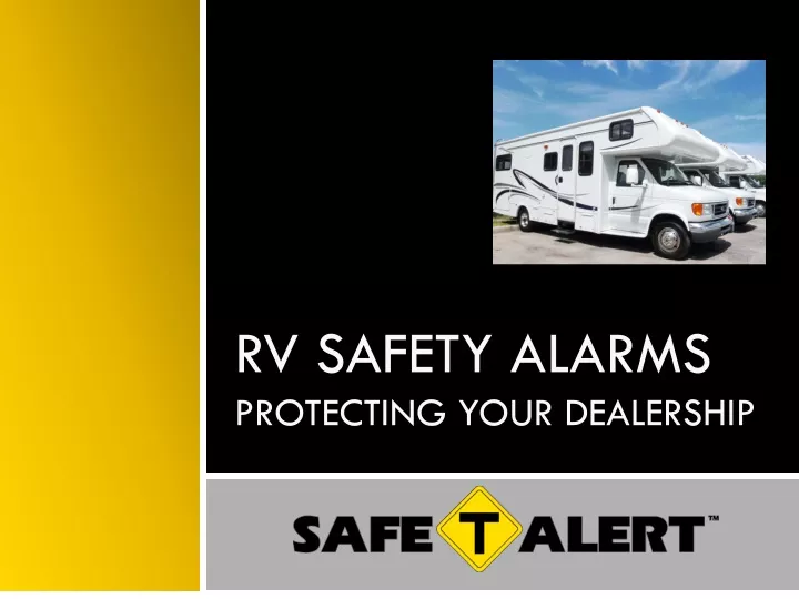 rv safety alarms protecting your dealership