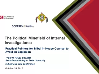 The Political Minefield of Internal Investigations: