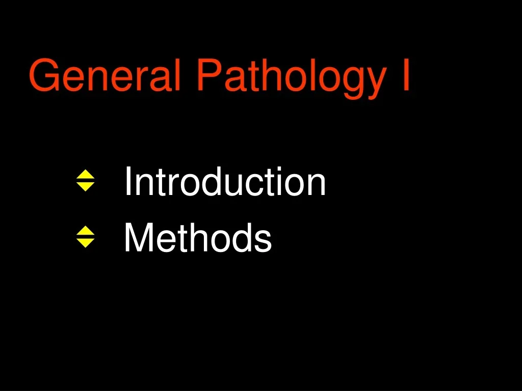 PPT - General Pathology I PowerPoint Presentation, free download - ID ...