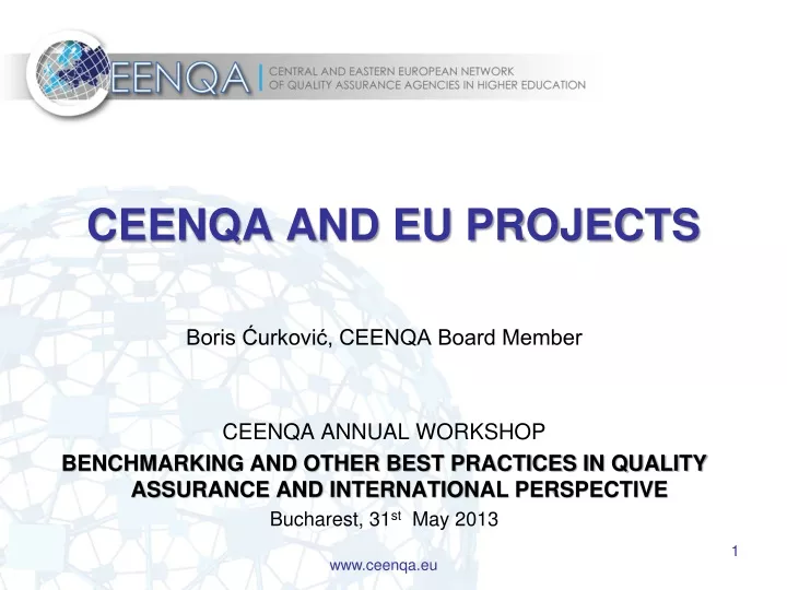 ceenqa and eu projects