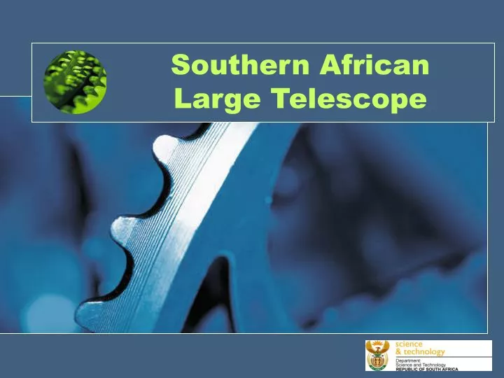 southern african large telescope