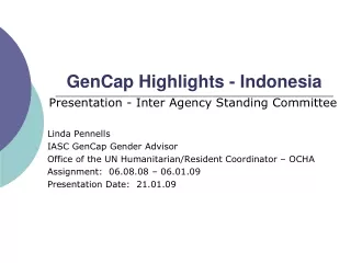 GenCap Highlights - Indonesia