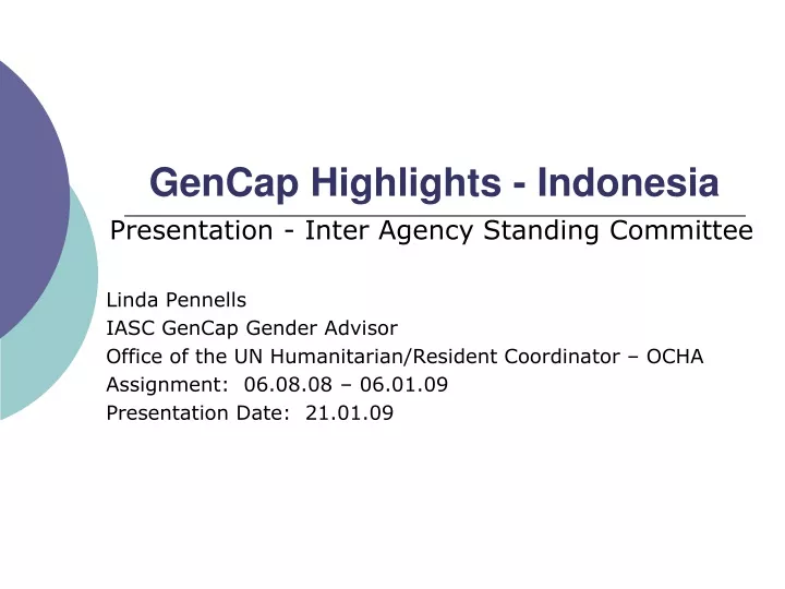 gencap highlights indonesia