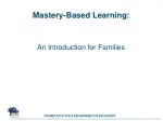Mastery-Based Learning: - slide 1