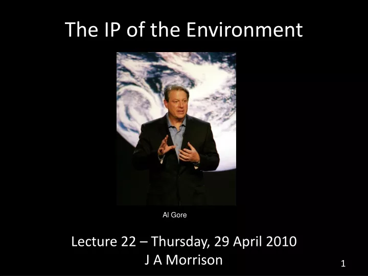 the ip of the environment