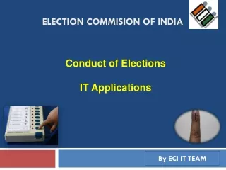 ELECTION COMMISION OF INDIA