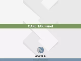 OARC TAR Panel