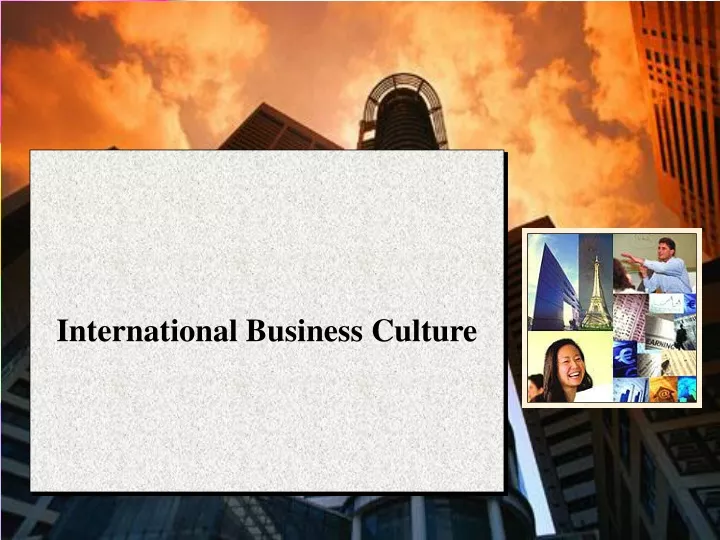 international business culture