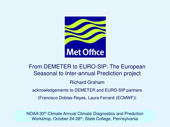 from demeter to euro sip the european seasonal