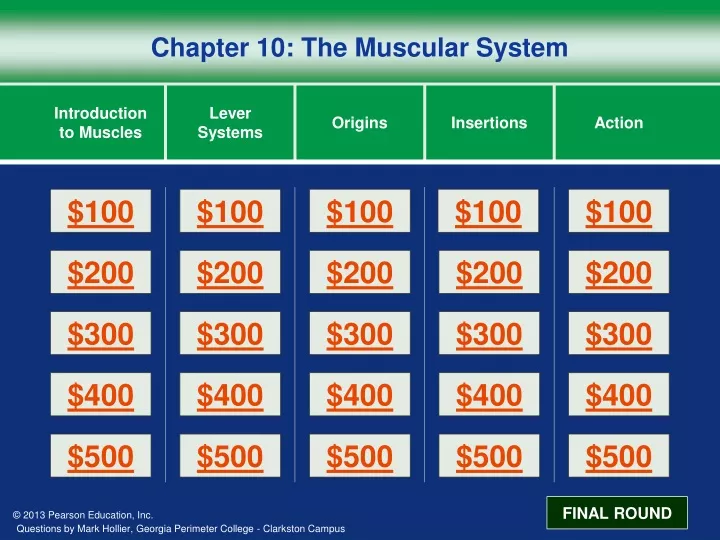 chapter 10 the muscular system