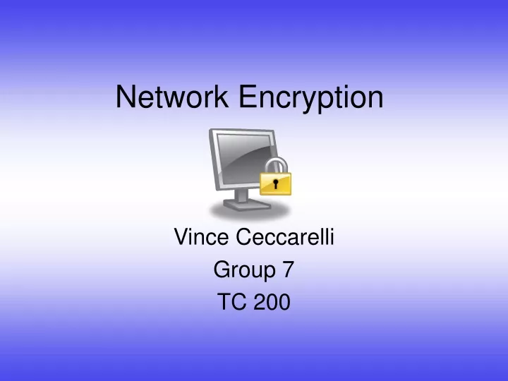 network encryption