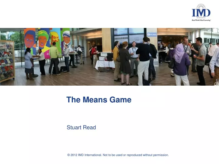 the means game