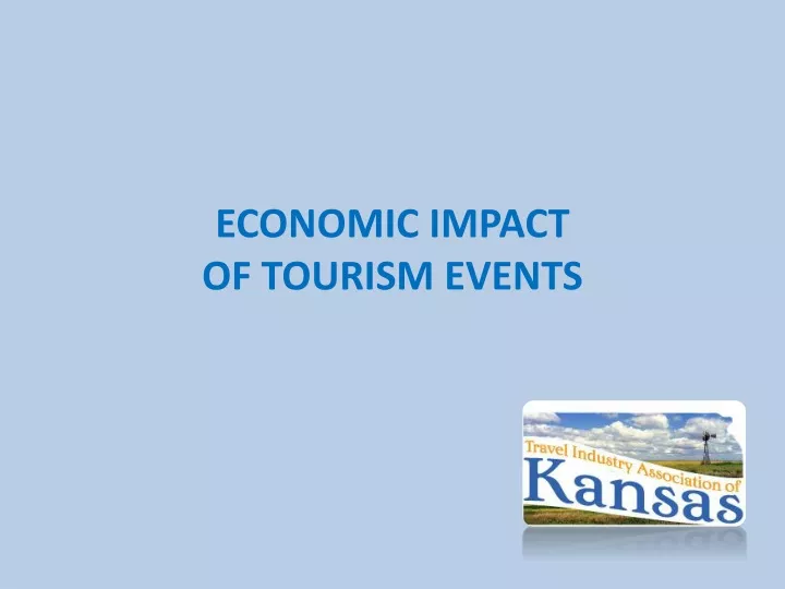 economic impact of tourism events