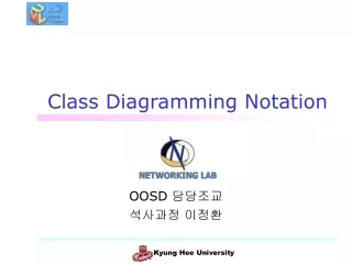 Class Diagramming Notation