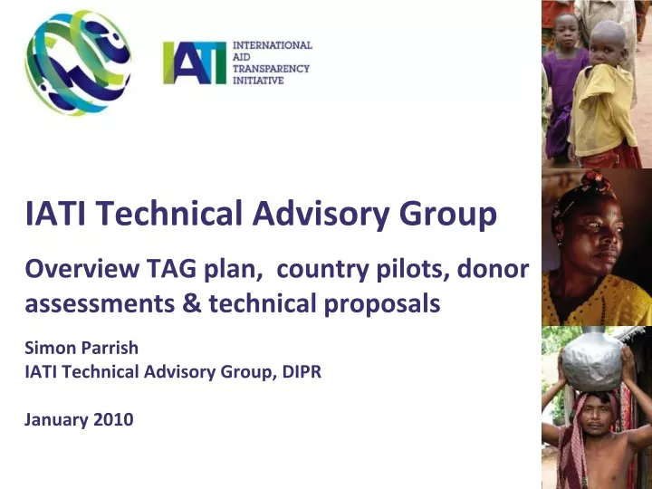 iati technical advisory group overview tag plan