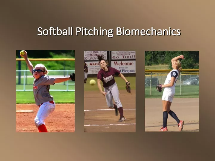 softball pitching biomechanics