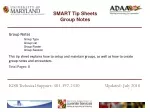 Group Notes Group Type 	Group List 	Group Roster 	Group Session - slide 1