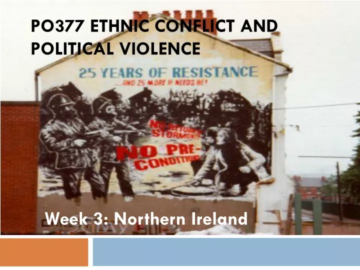 po377 ethnic conflict and political violence