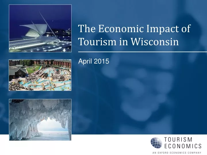 the economic impact of tourism in wisconsin