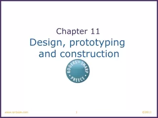 Design, prototyping  and construction